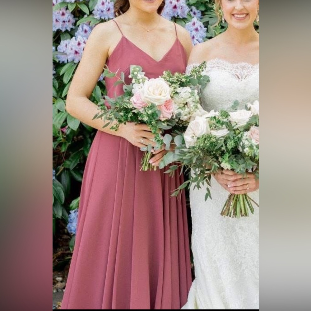 Jenny Yoo Mauve Bridesmaid Dress